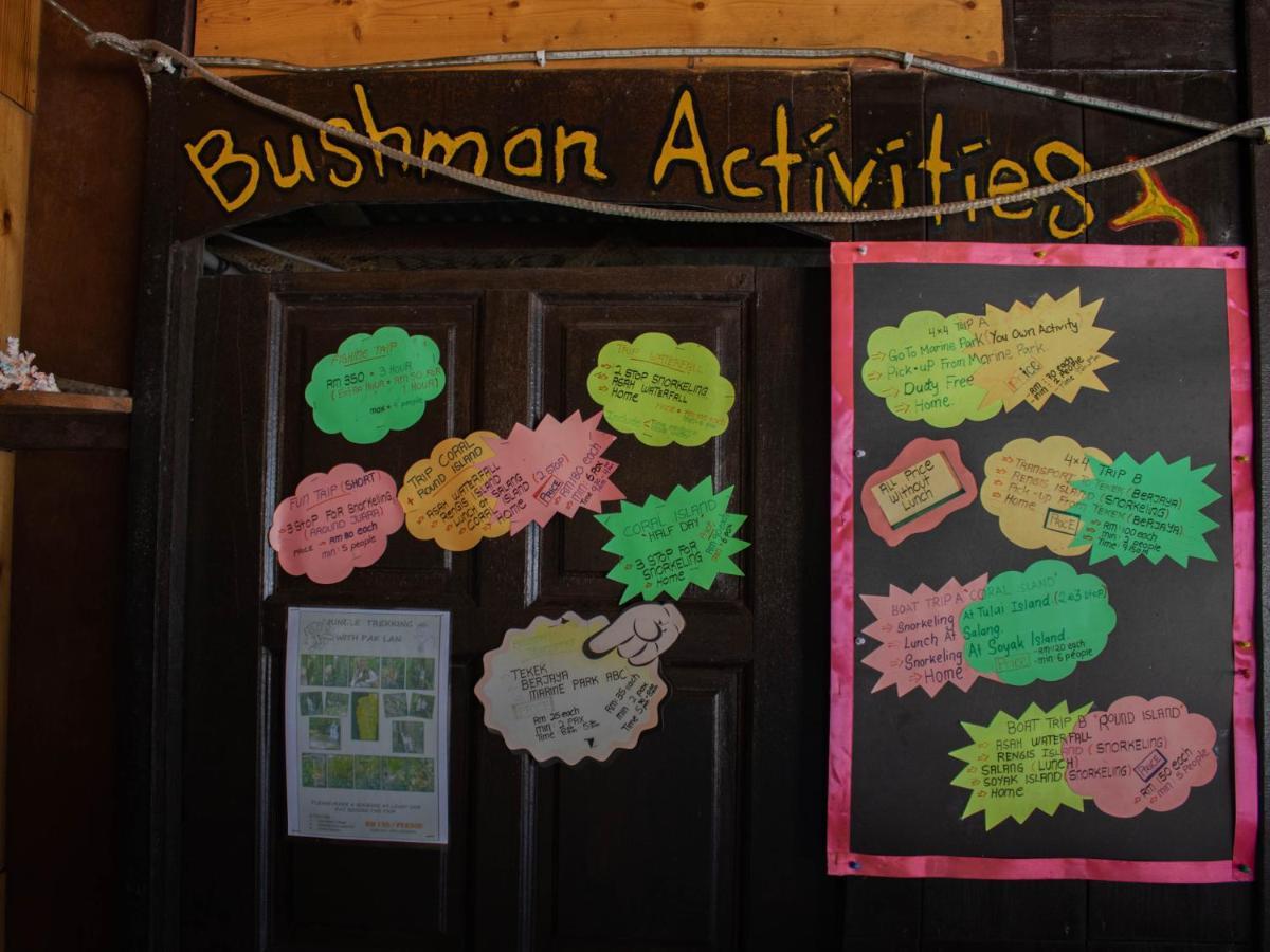 Bushman Tioman Hotel Kampong Juara Exterior photo